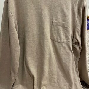 Goodfellow & Co Beige Long Sleeve Shirt